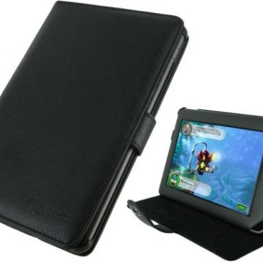 Leather Case Cover with Landscape Adjustable Stand
