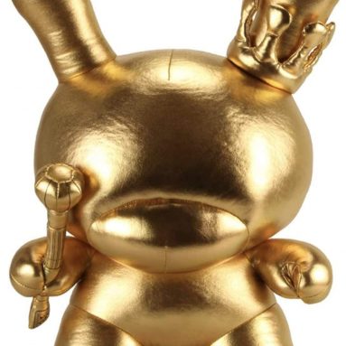 Kidrobot Dunny 20″ Inches Gold Plush