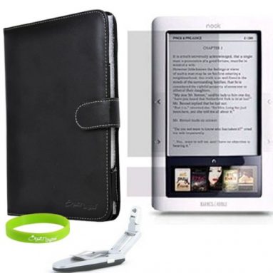 Kit- Leather Case, Screen Guard and Reader Light