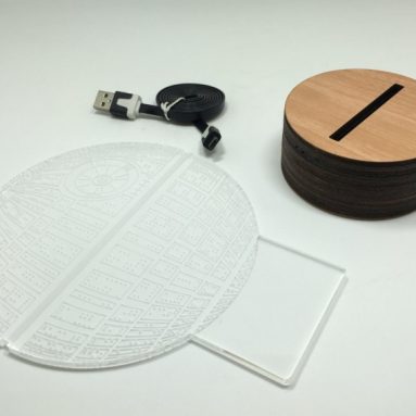 Death Star Table Lamp Micro USB Mood Lamp