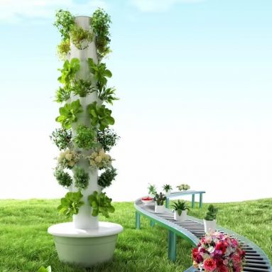 Vertical Hydroponic Grow Tower 