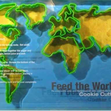 Feed the World Cookie Cutters