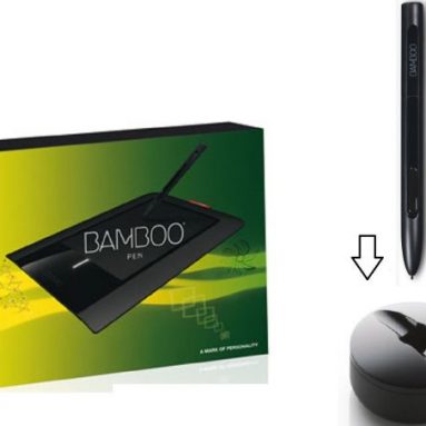 Wacom Bamboo Pen Digital Graphic Tablet CTL460 + Pen Stand