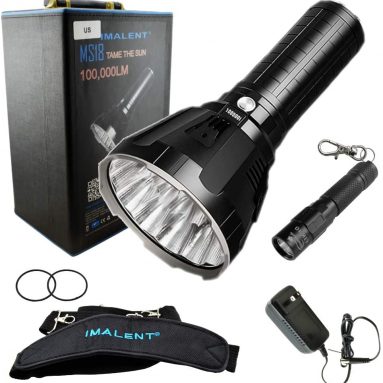 Flashlight LED Rechargeable Bright Light with 100,000 Lumens