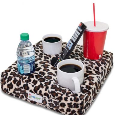 Cup Cozy Deluxe Pillow (Cheetah)