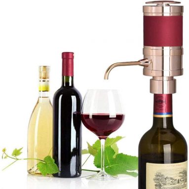 Electric Smart Wine Aerator Pourer Wine Aerator Electric Portable Battery-Operated