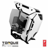 Antec Torque White/Black Aluminum ATX Mid Tower Computer Case