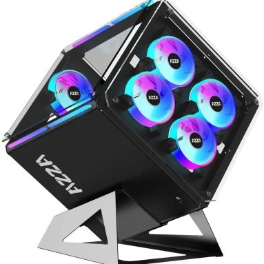 AZZA CSAZ-802F Cube CASE w/DRGB Lighting and Tempered Glass