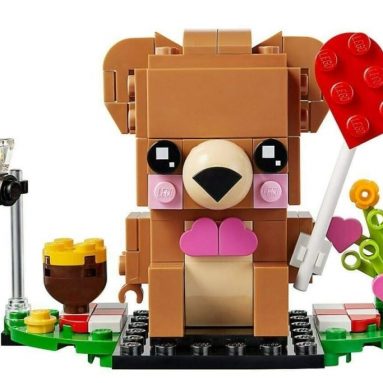 Lego Brickheadz Valentine’s Bear