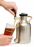 64 Pressurized Growler for Craft Beer