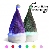 7 Colorful Lights LED Light up Santa Hat