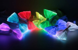 7 Glow Colors LED Light up Bow Tie