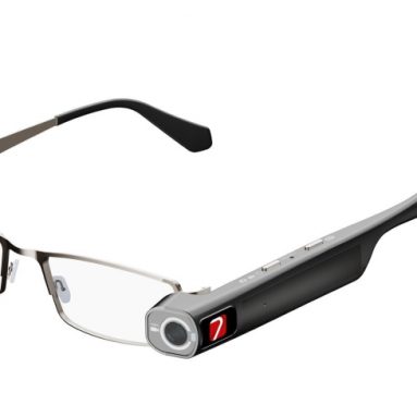 7 TheiaPro App Enabled EyeGlasses Camera(Black)