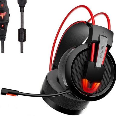 7.1 Channel USB Wired Over Ear Noise Canceling Stereo Headphones