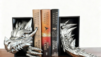 Dragon Bookshelf Decor Gothic Fantasy