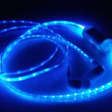 Neon Light Up Earphones