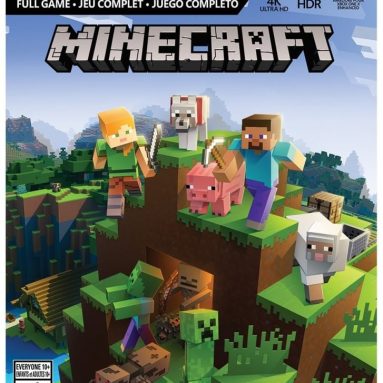 Xbox One S 500GB Console – Minecraft Complete Adventure Bundle
