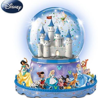 Disney Characters Parade Light-Up Musical Water Globe
