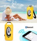 Waterproof Dry Bags with Bluetooth Speaker Solar Light