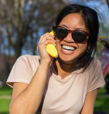 World’s First Banana Shaped Wireless Bluetooth Mobile Handset Fun