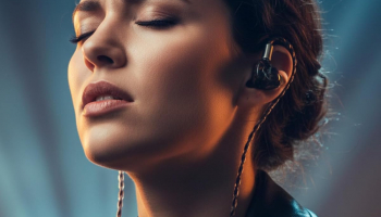 Wired IEM in Ear Monitor with 9.2mm Dynamic + 2 Knowles BA, Stabilized Wood Shells