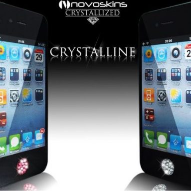 iPhone 4 Novoskins Pink Crystalline Crystal