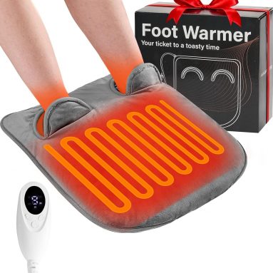 Electric Heated Foot Warmer Double Sided Feet Warmers