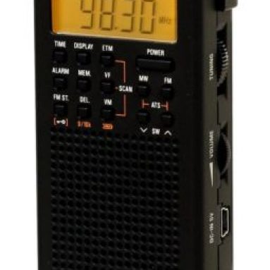 Digital PLL Portable AM/FM Shortwave Radio with DSP