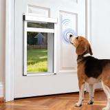 Pet Automatic Door Smart Aluminum Dog Door with Dogbell