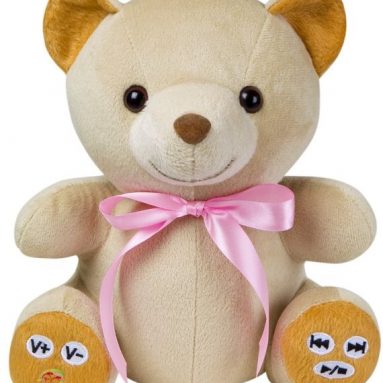 Cuddletunes Teddy Bear MP3 Player and Web Recorder