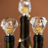 Elegant Wine Stopper with Gold Foil