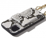 Sonix Gray Python Crossbody Wallet Case for iPhone 11 Pro