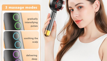 3 in 1 Electric Scalp Massager and Hair Oil Applicator