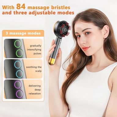 3 in 1 Electric Scalp Massager and Hair Oil Applicator