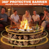 Fire Pit Surround Tabletop for Solo Stove Bonfire 