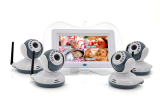 Digital Wireless Baby Monitor + 4x Camera