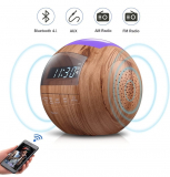 8-in-1 Bluetooth Alarm Clock Radio (Digital) Dual USB Charging Ports