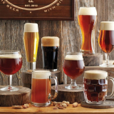 8 piece beer tasting set