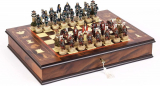 Japanese Samurai Chessmen & Napoli Chess Board