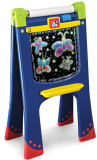 The Wipe Off Fluorescent Art Easel