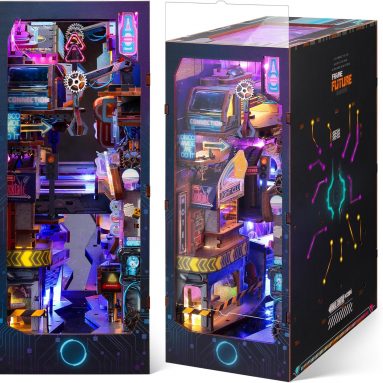 3D Wood Puzzle Book Nook Kit