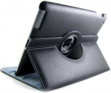Rotating Faux Leather Case For Apple iPad 2