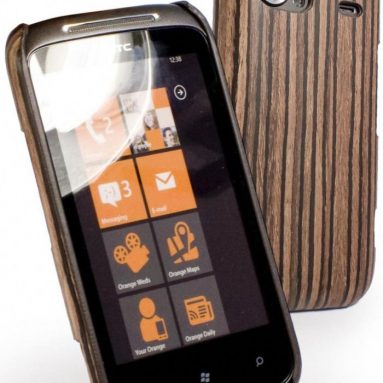 Tuff-Luv Wood case cover for HTC Mozart