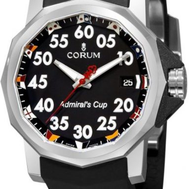 Corum Men’s Admirals Cup Competition 40 Black Dial Watch