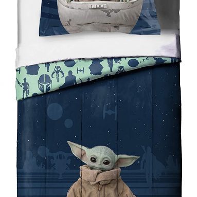 The Mandalorian ‘The Child’ Baby Yoda 2 Piece Twin/Full Comforter