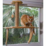 Bamboo Cat Window Perch
