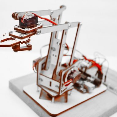 Robot Arm Kit With MeCon Pro Motion Control Software and Arduino Source Code