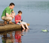 Kids Remote Controlled High-Speed Racing Boat