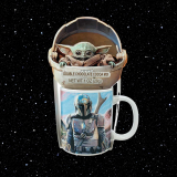 Star Wars The Child Holiday Baby Yoda Ceramic Mug