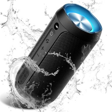 Bluetooth Portable Speaker with Party Light